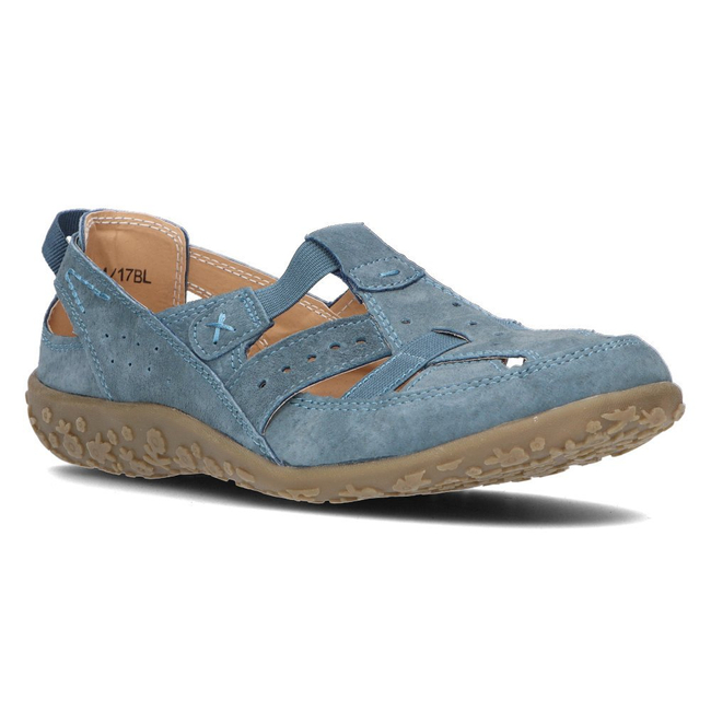 Leather shoes FILIPPO DP104/17 BL blue