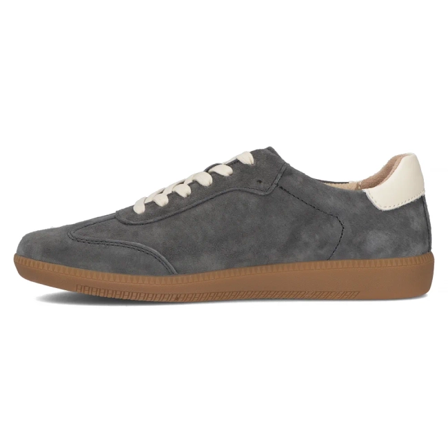 Leather sneakers Filippo DP6741/25 GR grey