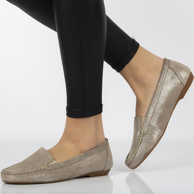 Leather loafers Filippo DP005/20 BE beige