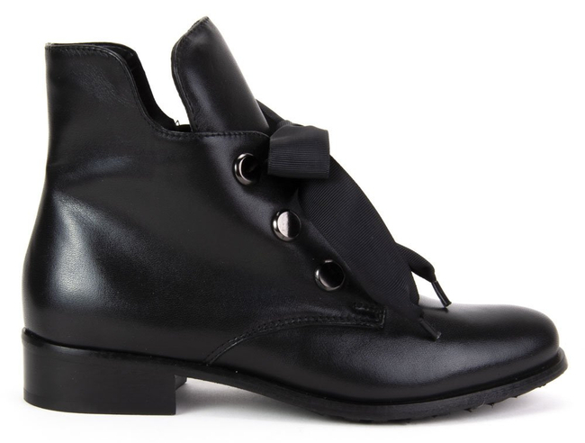 Botki Eksbut 78-5182-155-1G Czarne Lico