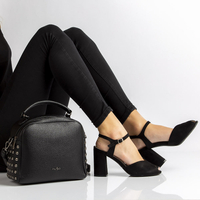 Handbag Filippo ListonoszkaTD0077/21 BK black