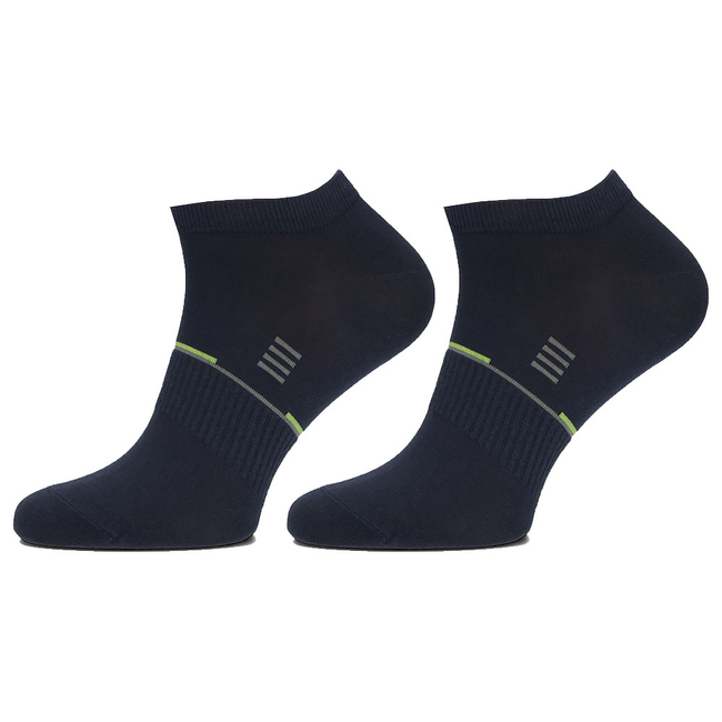 Men's Feet navy strips