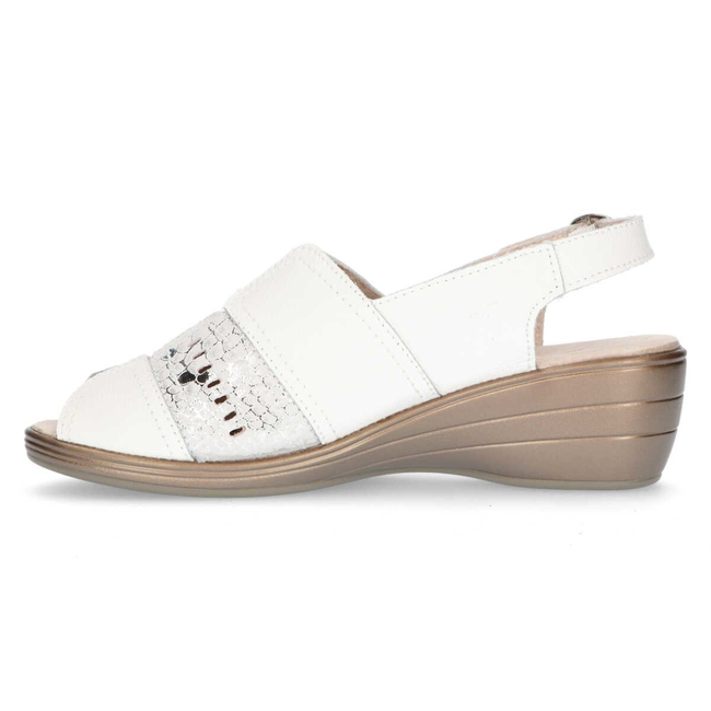 Leather sandals Filippo DS731/19 WH white