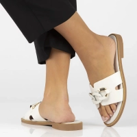 Slippers Filippo DK6218/24 WH white