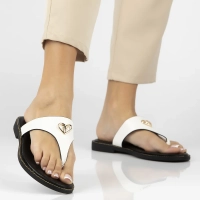 Slippers Filippo DK6976/25 WH white