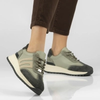 Leather sneakers Filippo DP7733/26 KH khaki