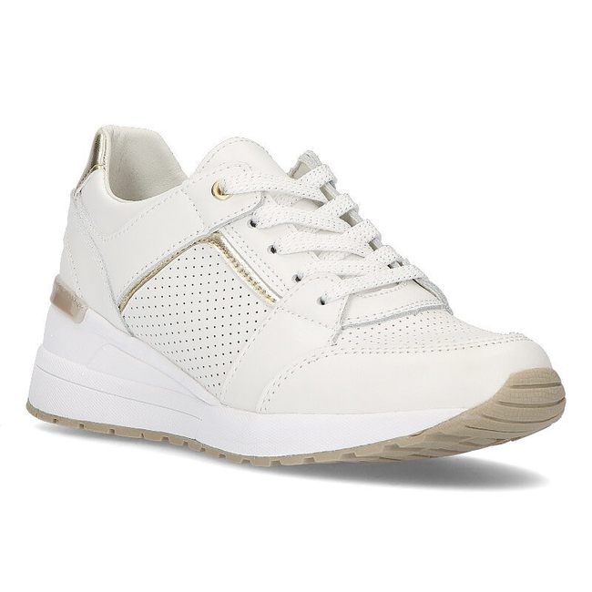 Leather sneakers Filippo DP2003/21 WH white