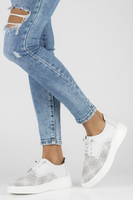 Leather shoes Filippo DP4405/23 WH white