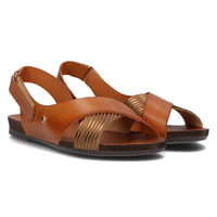 Leather sandals Filippo 40141 brown-copper