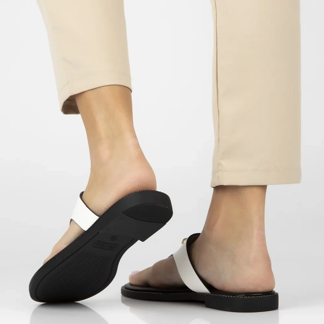 Slippers Filippo DK6976/25 WH white