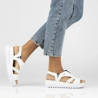 Sandals Rieker V44Y5-80 white
