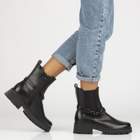 Botki Filippo DBT4027/22 BK czarne