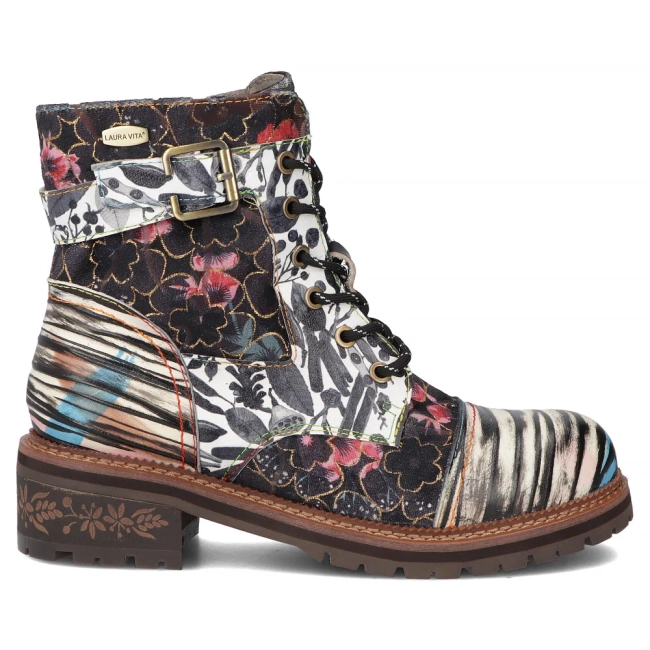 Leather ankle boots Laura Vita kleo 15 black