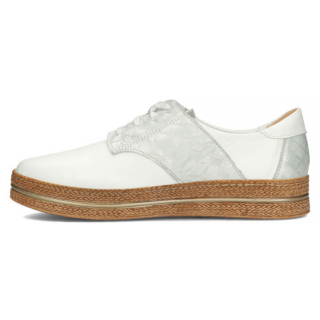 Leather shoes Filippo 10123 white