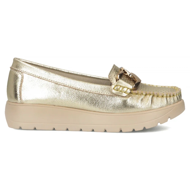 Leather loafers Filippo DP6827/25 GO gold