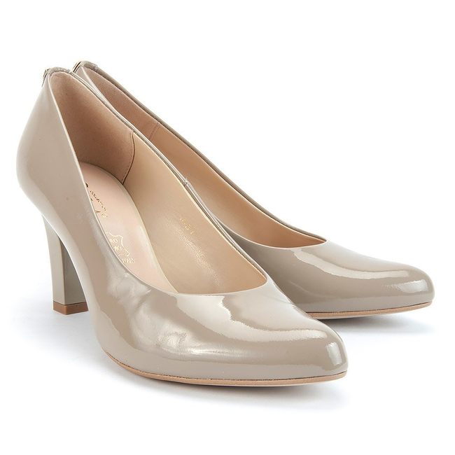 Leather pumps SALA 5051 259 beige