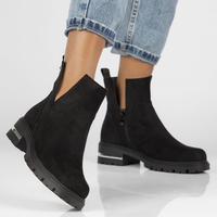 Botki  Filippo DBT3987/22 BK czarne