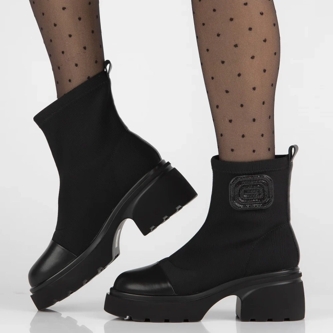 Artiker leather boots 55C0547 black