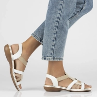 Sandals Rieker 65918-81 white