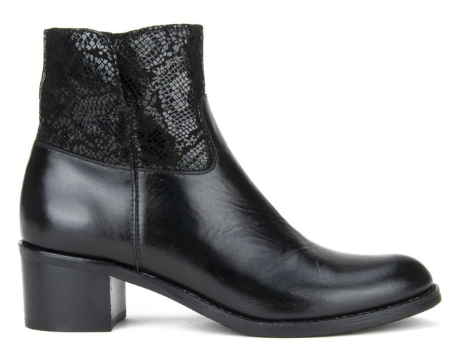 Ankle Boots Filippo 1014 Black Snake