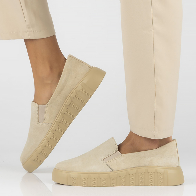 Leather shoes Filippo DP4683/23 BE beige