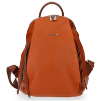 Backpack David Jones 6218-3 Cognac