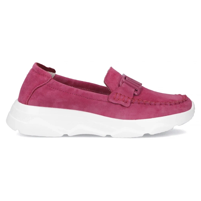 Leather shoes Filippo DP6763/25 FH pink