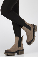 Leather boots Filippo 60328 taupe