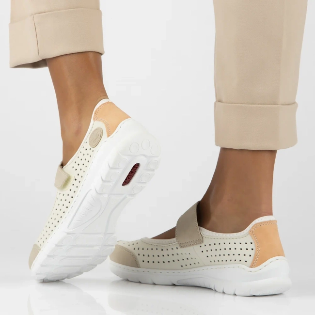 Leather Shoes Filippo L32B5-81 white