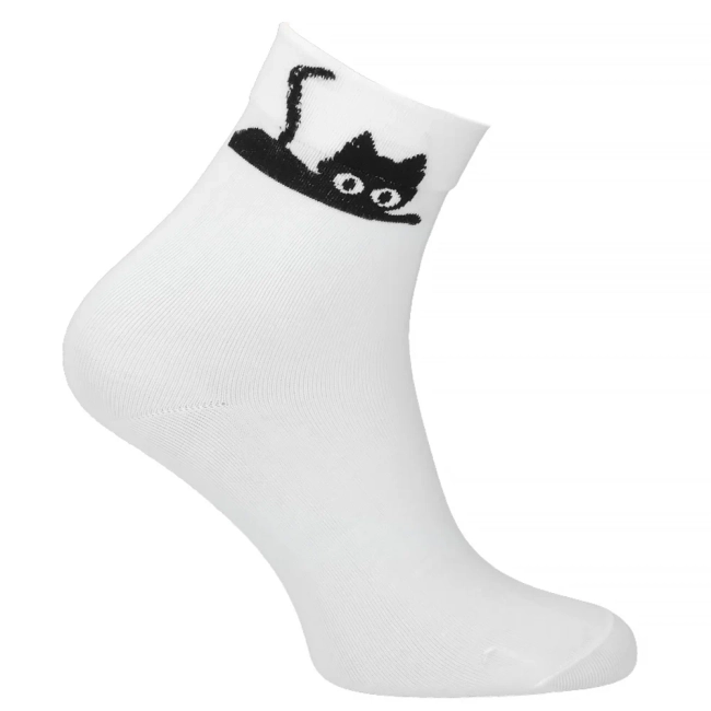 Women's Socks cream LM23-204 cat