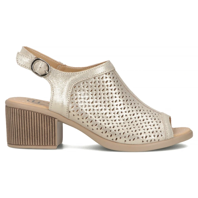 Leather sandals Filippo DS4475/25 GO gold