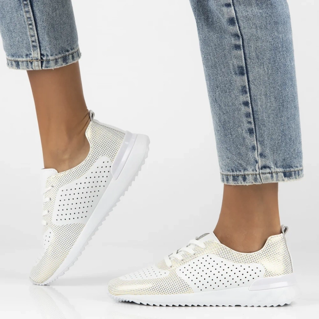 Leather sneakers Artiker 56C1036 white