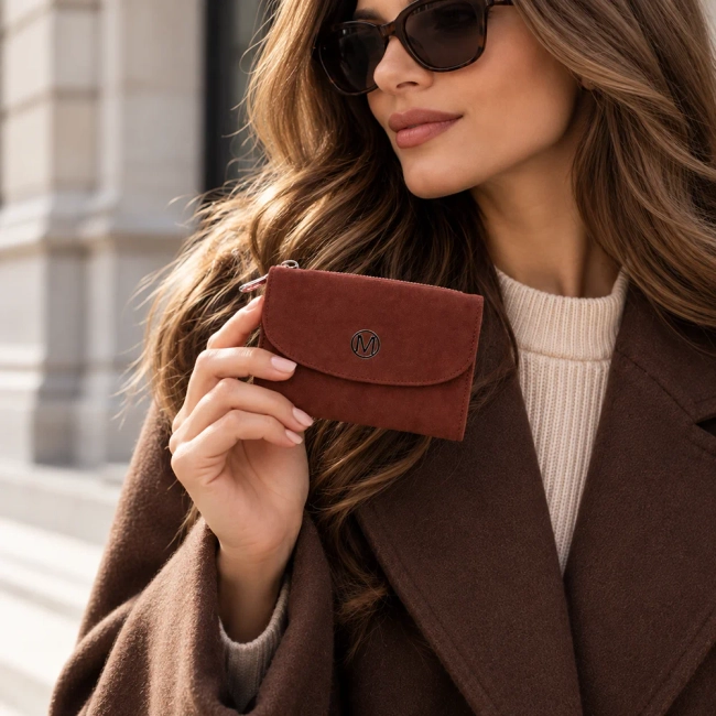 Brown wallet Malo