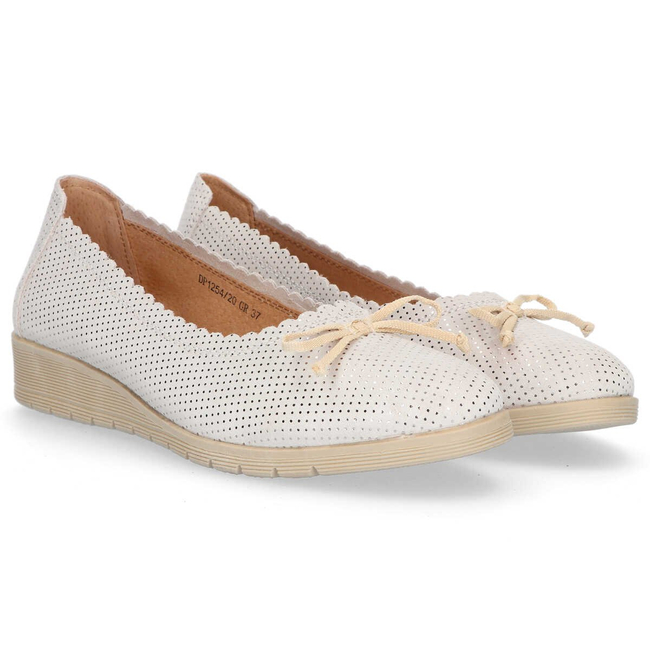 Leather shoes Filippo DP1254/20 GR gray