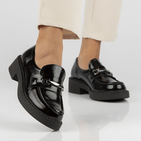 Leather shoes Filippo 20108 black