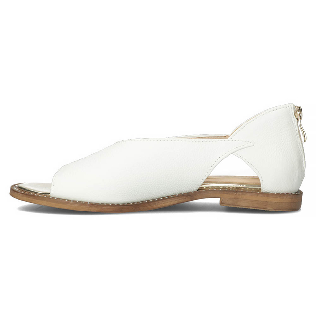 Leather sandals Filippo 178 white