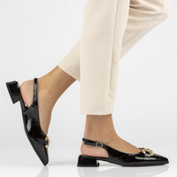 Leather shoes Filippo DP3745/22 BK black