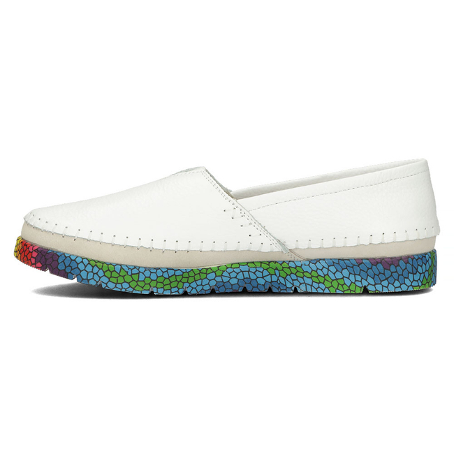 Leather shoes Filippo DP1213/23 WH white