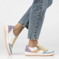 Sneakersy Rieker M5520-91 białe