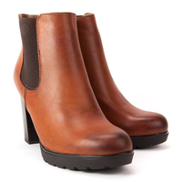 Botki FILIPPO DBT346/17 CO Cognac