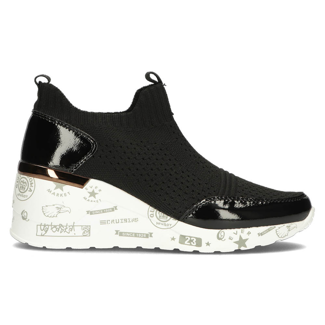 Leather shoes Filippo DP3551/22 BK black