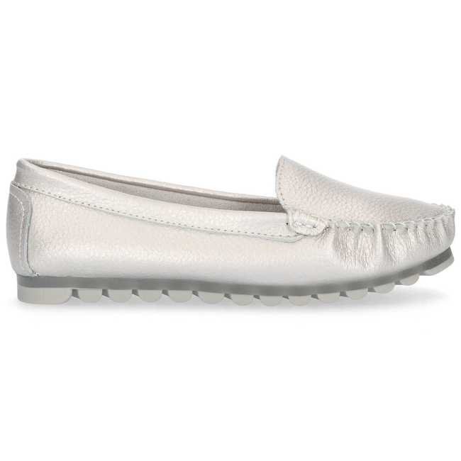 Mokasyny Filippo DP130/20 SI Silver