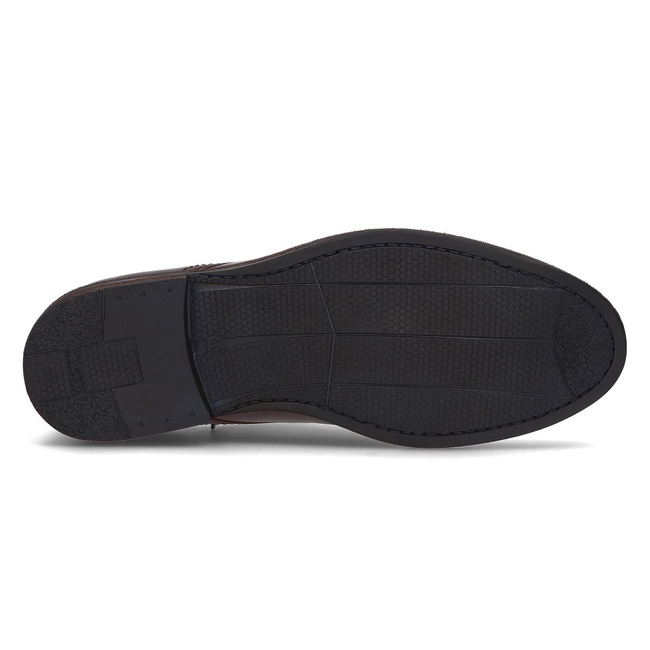 Skórzane półbuty Filippo 1726 brązowe