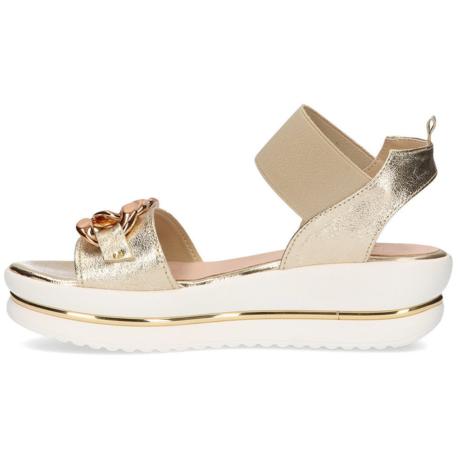 Leather sandals Filippo 104 gold