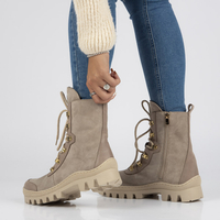 Leather boots Filippo 577 beige