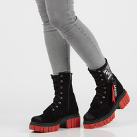 Leather boots Filippo DKO2277 black