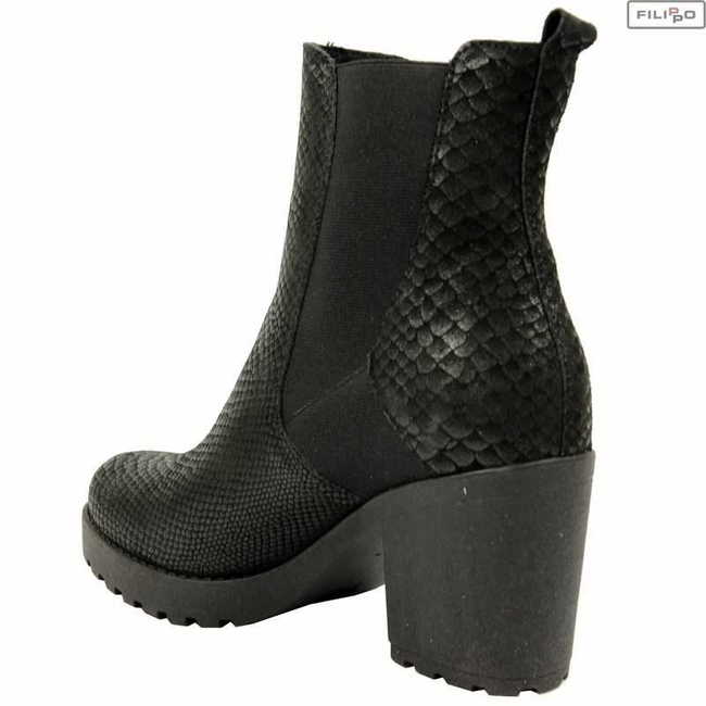 Ankle boots LEMAR 60039 gd.black 8021781