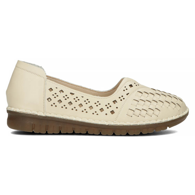 Leather shoes Filippo DP4541/23 BE beige