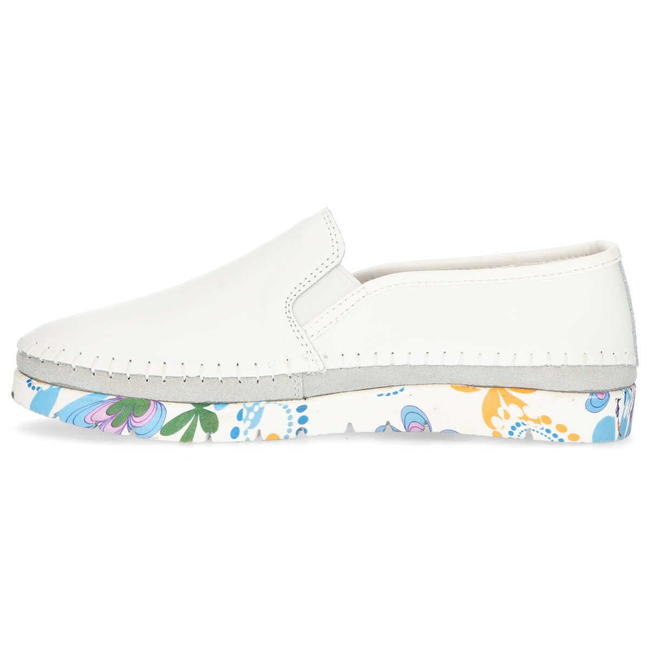 Leather shoes Filippo DP1212/20 WH white