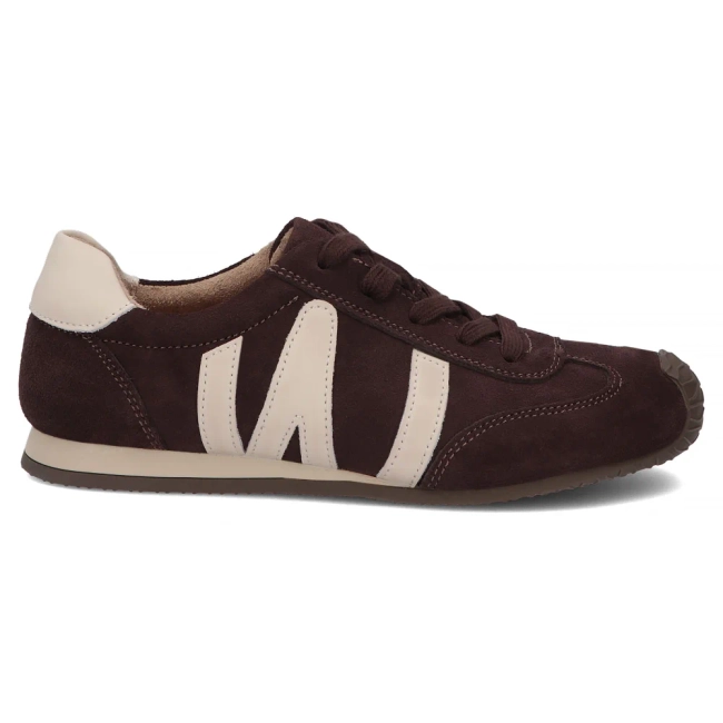Skórzane sneakersy Filippo DP7963/26 D BR brązowe